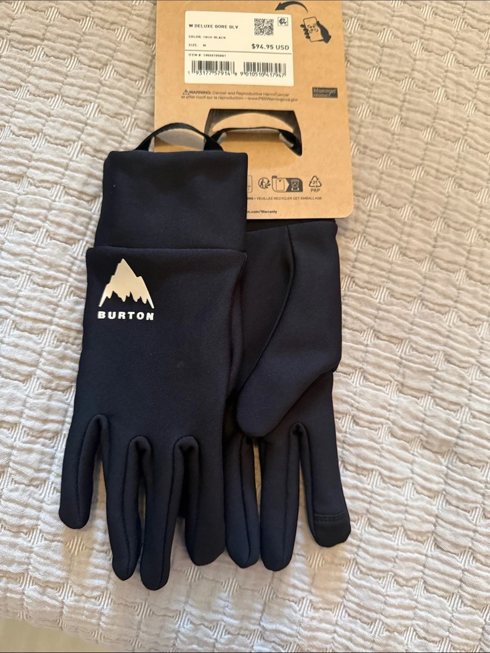 Women’s Burton gore tex gloves size M